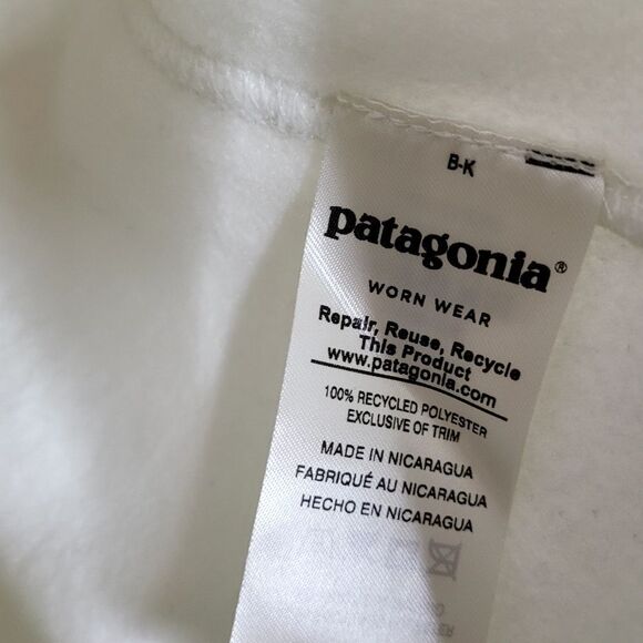 Patagonia Synchilla Fleece Pull Over Sweater Size Medium - Picture 6 of 7